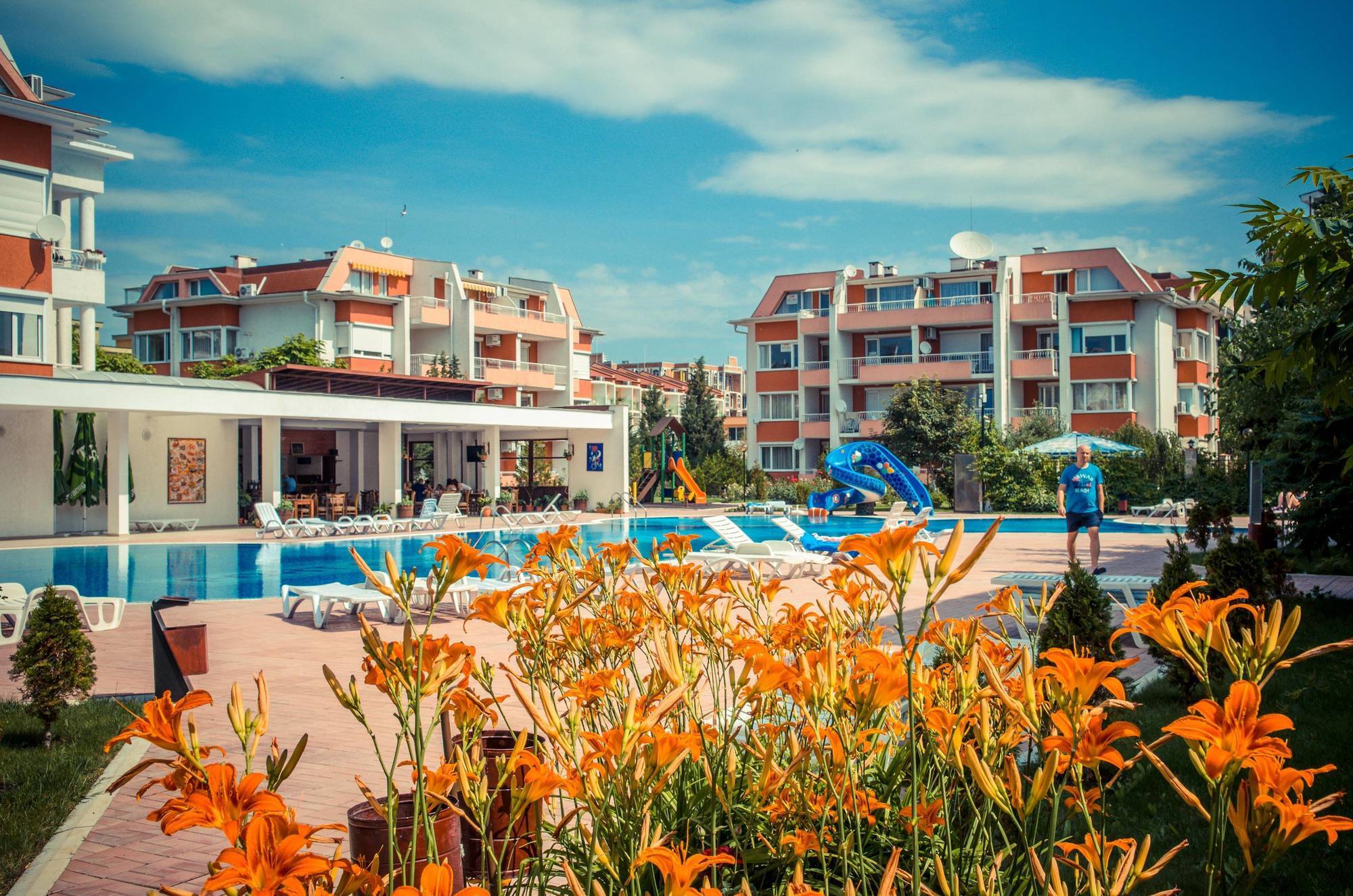 Sunny Fort Apartments Napospart Kültér fotó