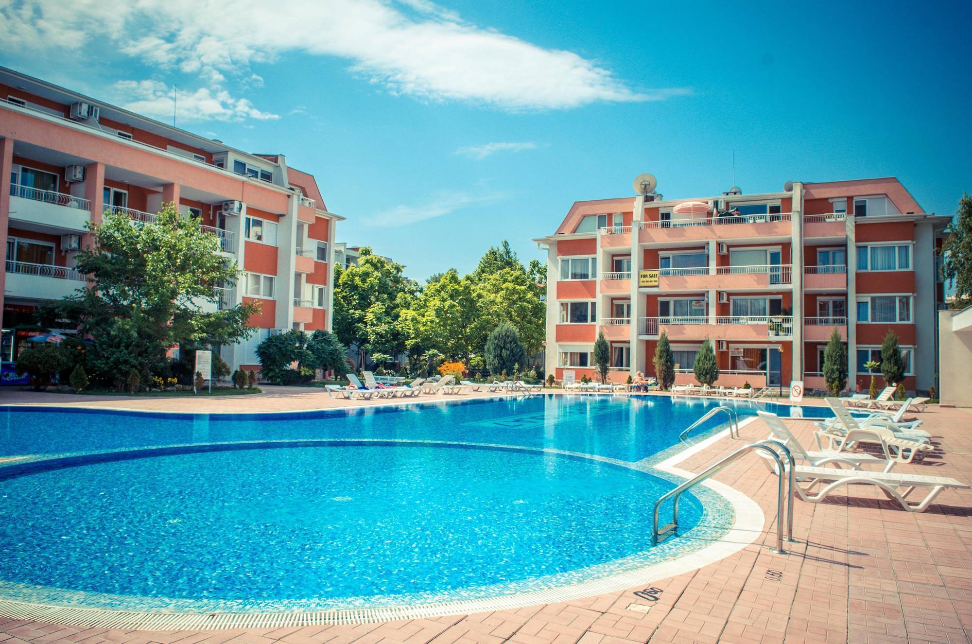 Sunny Fort Apartments Napospart Kültér fotó