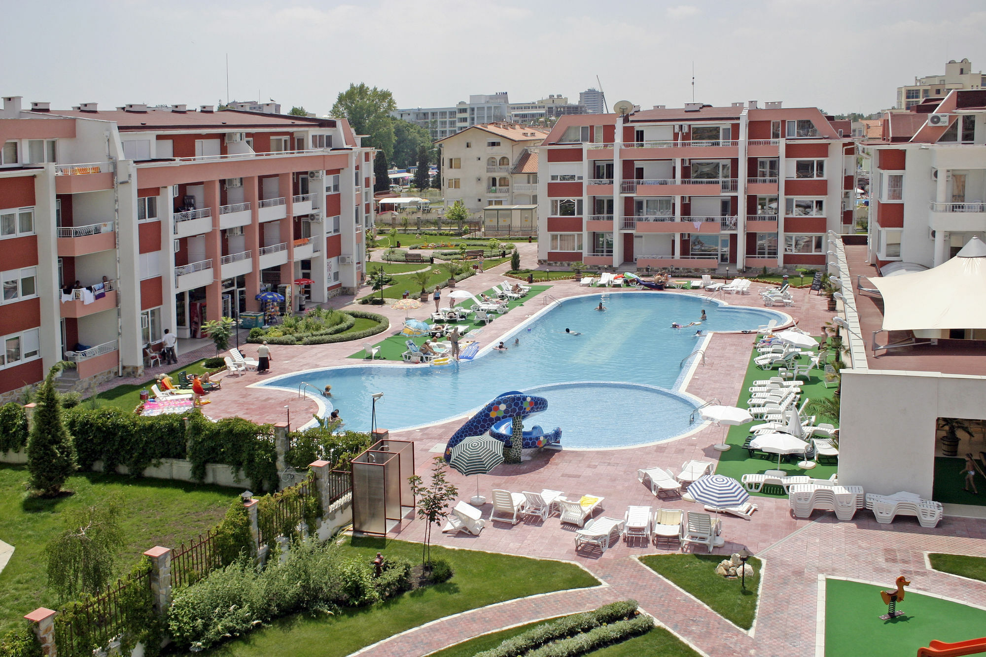 Sunny Fort Apartments Napospart Kültér fotó